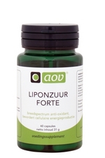 Liponzuur Forte - 100mg Alfa liponzuur van AOV