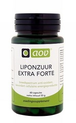 Liponzuur Forte - 250mg Alfa liponzuur van AOV