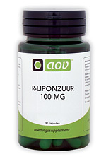 R-Liponzuur - 100mg R-Alfa liponzuur van AOV