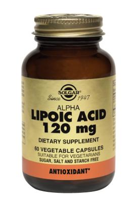 Alpha Lipoic Acid - 120mg Alfa liponzuur van Solgar