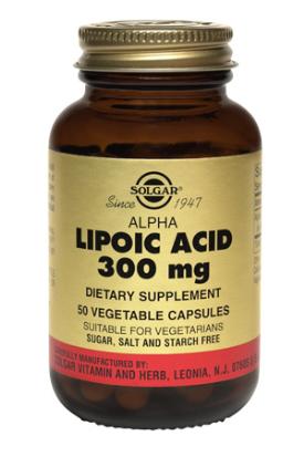 Alpha Lipoic Acid - 300mg Alfa liponzuur van Solgar