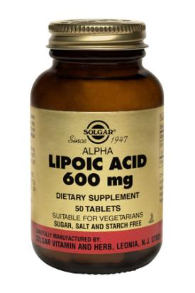 Alpha Lipoic Acid - 600mg Alfa liponzuur van Solgar