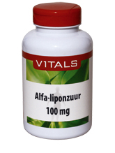 Alfa-Liponzuur - 100mg Alfa liponzuur van Vitals