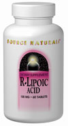 R-Lipoic Acid - 100mg R-Liponzuur van Source Naturals